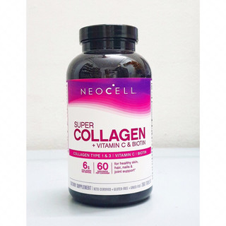 Super Collagen+vitamin C & biotin neocell 360 viên .