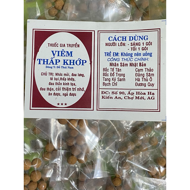 Đông Y Đỗ Thái Nam ( 50goi v khop) dạng viên