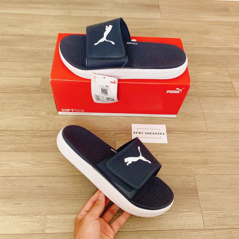 Dép Puma Softride quai dán có sẵn fullbox tag