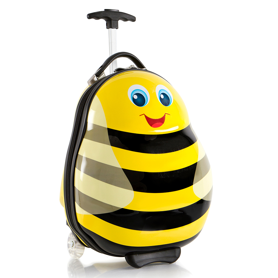 Vali Trẻ Em Heys Vali Travel Tots Bumble Bee 18 inch S Yellow Nhựa PC, Trọng Lượng Siêu Nhẹ