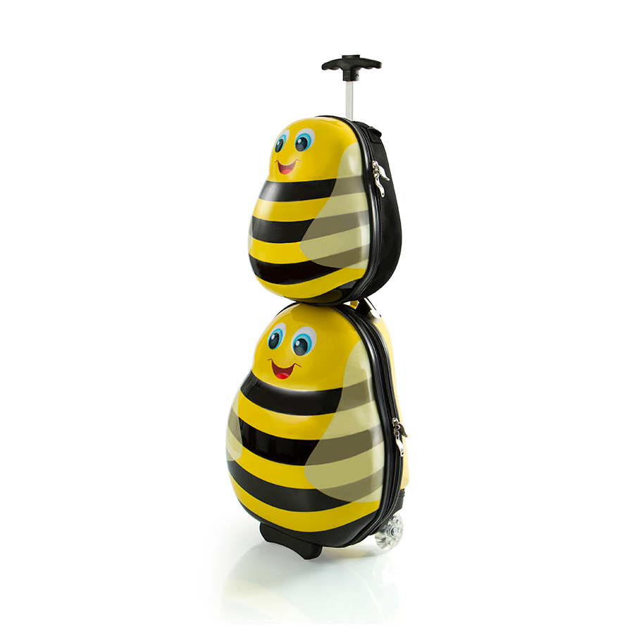 Vali Trẻ Em Heys Vali Travel Tots Bumble Bee 18 inch S Yellow Nhựa PC, Trọng Lượng Siêu Nhẹ