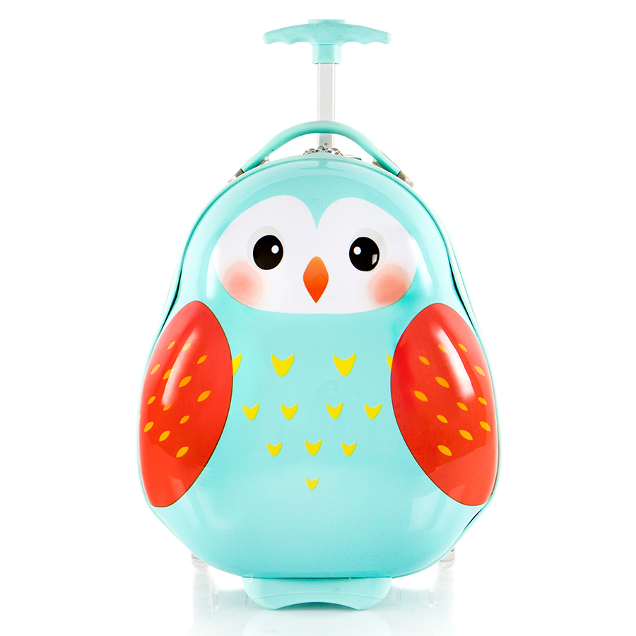 Vali Trẻ Em Heys Vali Travel Tots Owl 18 inch S Mint Nhựa PC cao cấp, Trọng Lượng Siêu Nhẹ cho bé