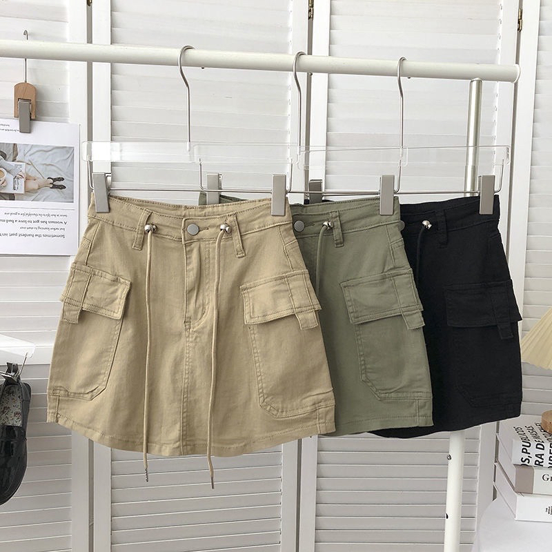 Chân váy kaki túi hộp bigsize 55-90kg