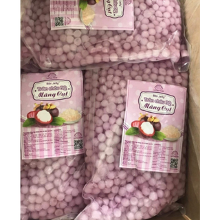Hot trend trân châu 3q mãng cầu/ măng cụt/ quế hoa gói chia 500g