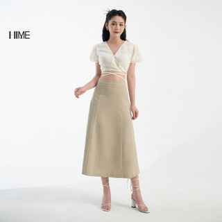 Chân váy midi trơn hime h227bf2c1223