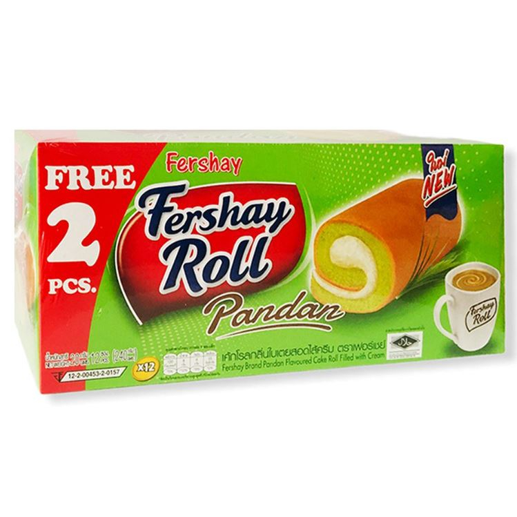 BÁNH BÔNG LAN FERSHAY ROLL 240g THÁI LAN
