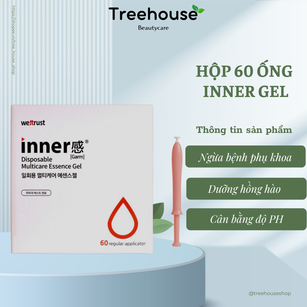 Combo 5 Ống Đũa Thần Se Khít Vùng Kín Wettrust Inner – Hàn Quốc TREEHOUSE SHOP