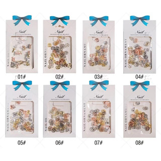 set charm thương hiệu nail