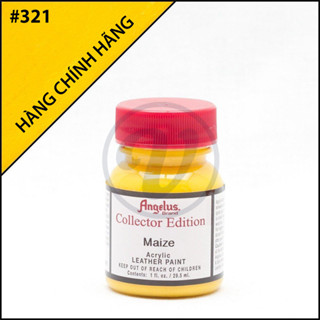 [CHÍNH HÃNG - KHÔNG CHIẾT] Maize 321 - Màu ANGELUS Leather Paint Collector Edition vẽ trên da, vải, custom giày