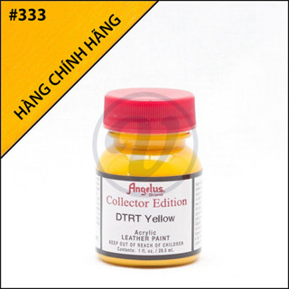 [CHÍNH HÃNG - KHÔNG CHIẾT]  Dtrt Yellow 333 - Màu ANGELUS Leather Paint Collector Edition vẽ trên da, vải, custom giày