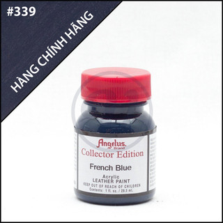 French Blue 339 - Màu ANGELUS Leather Paint Collector Edition vẽ trên da, vải, custom giày