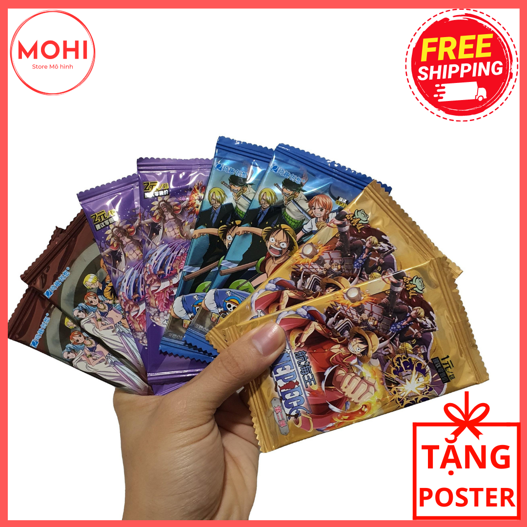 Thẻ nhân phẩm One Piece thử vận may - Thẻ pack One Piece