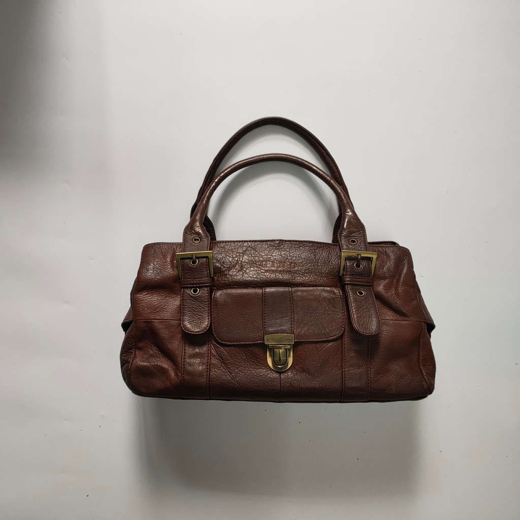 Túi xách tay da thật secondhand Đồ Si Bon TD674