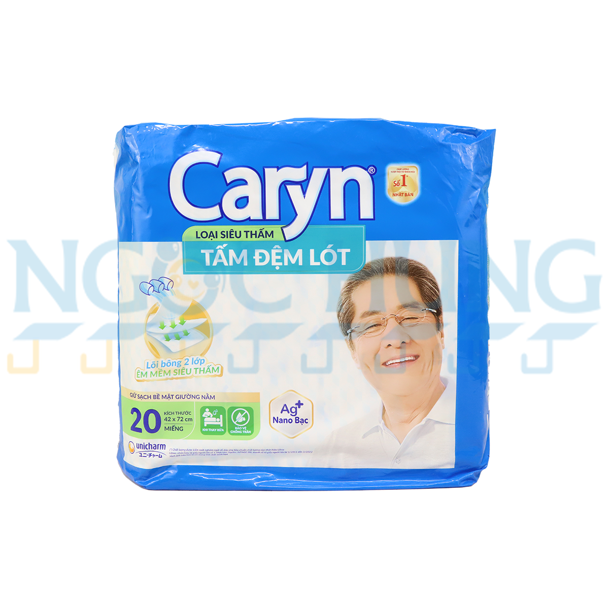 Tã giấy Caryn tấm đệm lót 20 miếng