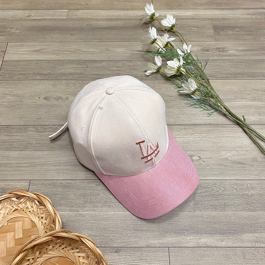 Nón kết unisex nam nữ phối màu basic logo thêu chữ siêu hot - NN54