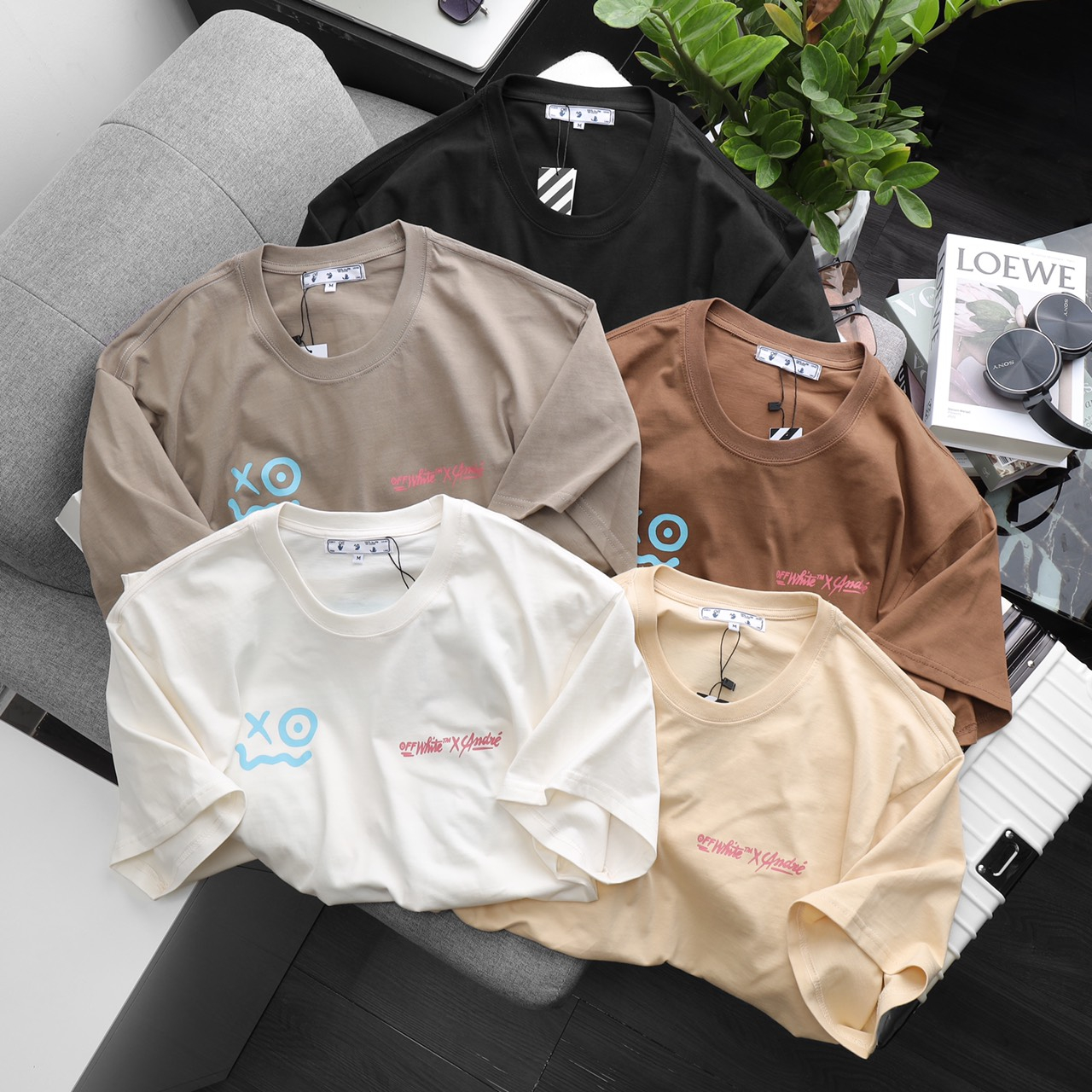 Áo Thun Cao Cấp Off White Unisex Xịn Đẹp - Hàng Hiệu Xuất Khẩu - Hình In Sắc Nét - Thích Hợp Cho Cả Nam Và Nữ