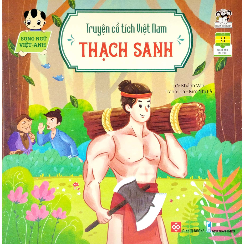 Sách: Truyện Cổ Tích Việt Nam (Song Ngữ Việt-Anh) (Bộ 5 Cuốn Phần 2)