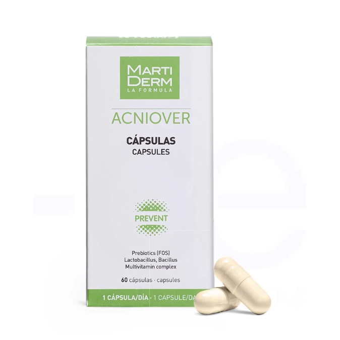 Viên Uống Bổ Sung Ngăn Ngừa Mụn - MartiDerm Acniover Capsules (60 viên)