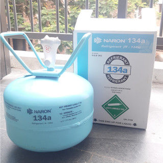 Môi chất Gas lạnh R134 thương hiệu NARON bình chứa 3kg gas