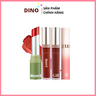 [Tặng mặt nạ] Son Kem Lì Gilaa Glamrr Q Long Wear Lip Cream Fullsize (5g)