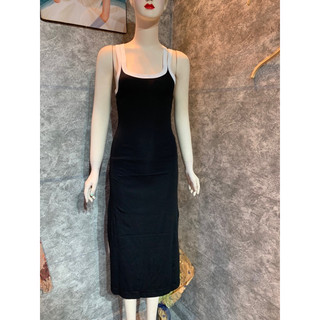 Váy maxi đan dây ôm body