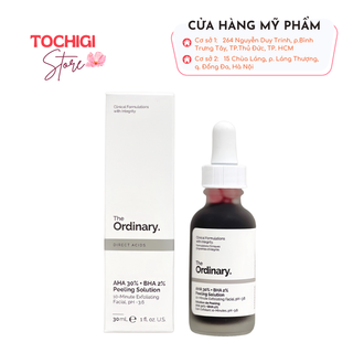 Serum thanh tẩy da the ordinary aha 30% + bha 2% peeling solution