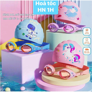 Kính mũ bơi cao cấp chính hãng ylike dành cho bé 3-15tuổi