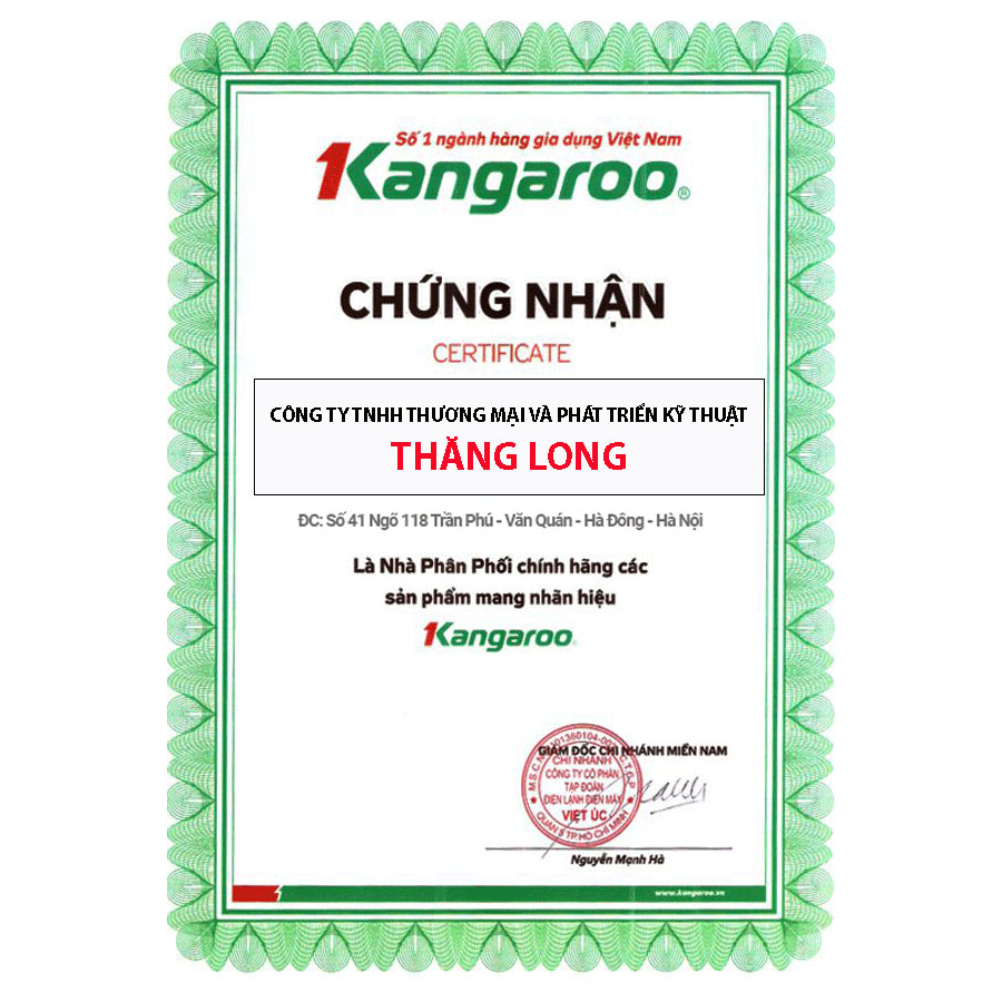 Máy lọc nước RO Kangaroo KG110AKV