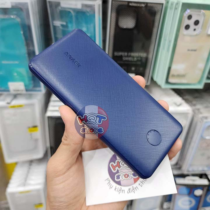 Pin sạc dự phòng sạc nhanh Anker PowerCore Slim 10000 mah PD A1244 chính hãng - Hàng Nhập Khẩu