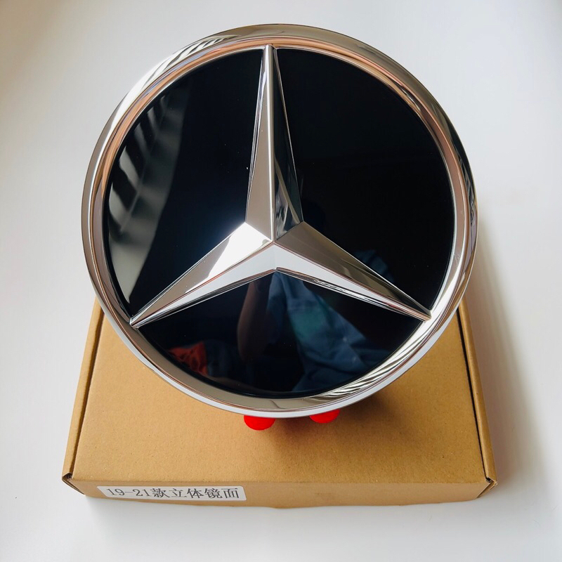 Logo 3D Mercedes Benz - Logo Mặt Ga Lăng 3D Mercedes Benz C Class 2019-2021 Hàng Xịn Chính Gốc Nhà Máy