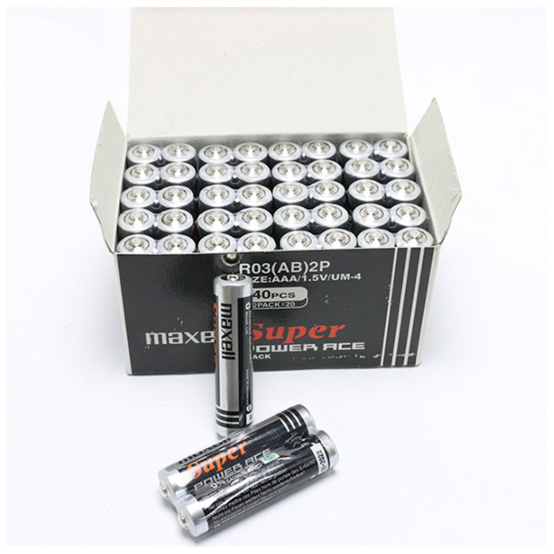 Pin Tiểu AAA Maxell Super 1.5V Hộp 40 Viên - Pin Đũa Điều Khiển, Đồ Chơi ...