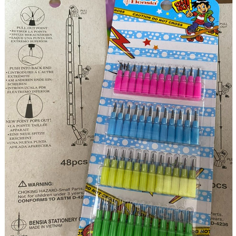 Ruột chì đốt (2 Vỉ 32 đốt)