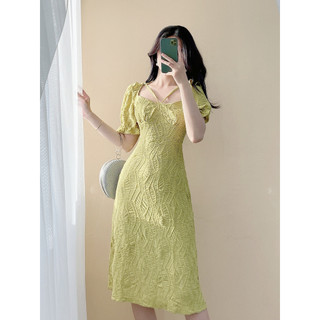 Váy dây vai tay bồng v1303 kymie