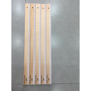 Thước gỗ thẳng dài 50cm giá 1 cây