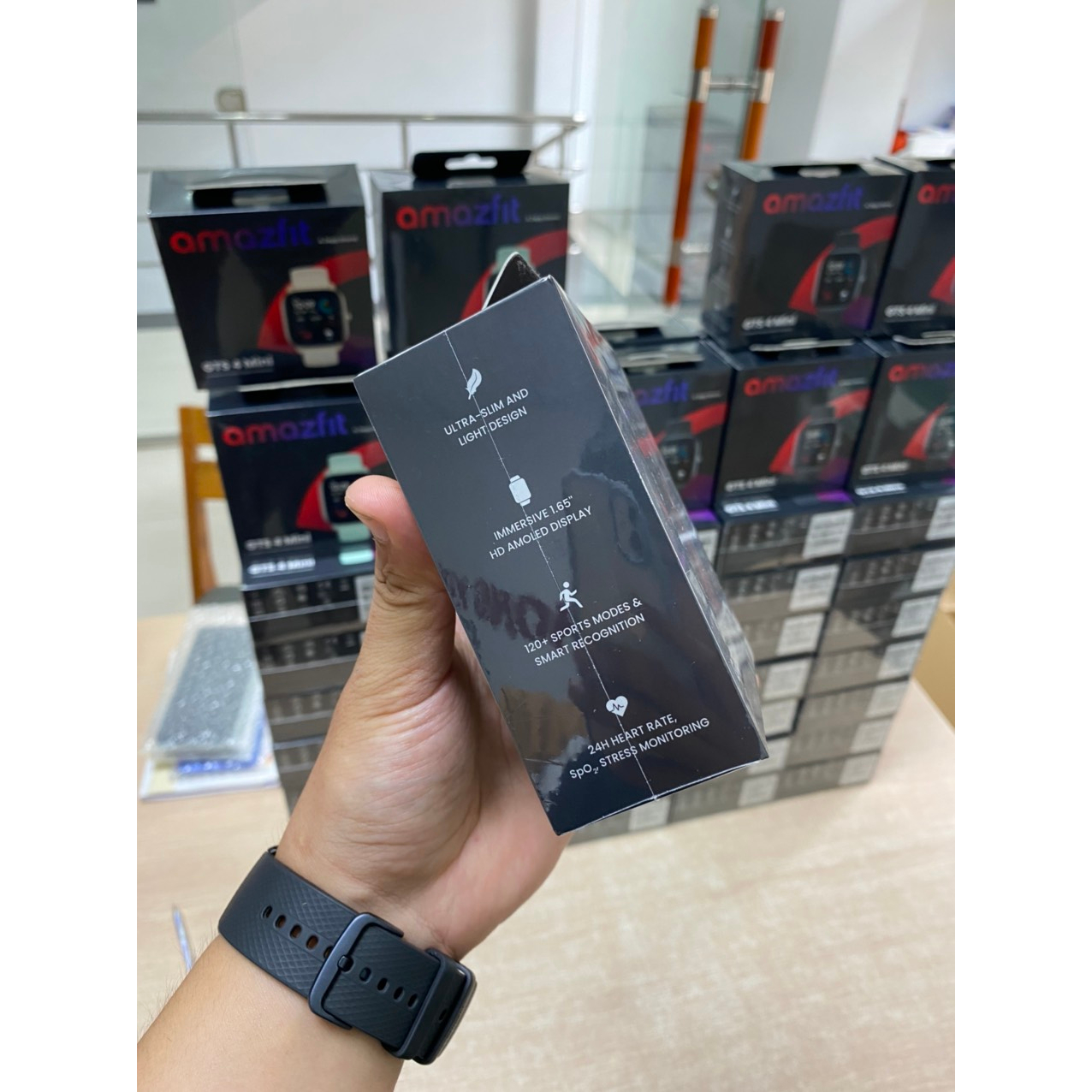 Đồng hồ thông minh Amazfit GTS 4 Mini - Hàng Chính Hãng - Bảo Hành 12 Tháng