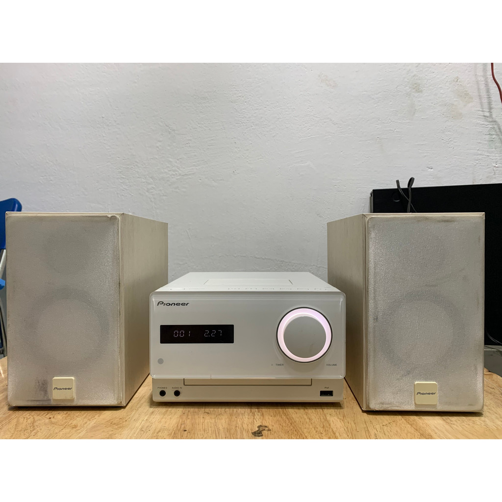 Bán Bộ Dàn Nghe nhạc Vip Pioneer X - CM31 mới keng hát rất tốt màu trắng tinh