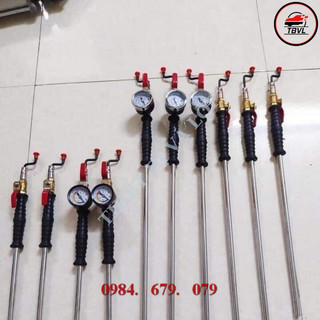 Tay bơm lốp xe tải xoáy ti van 30cm và 50cm giá tốt