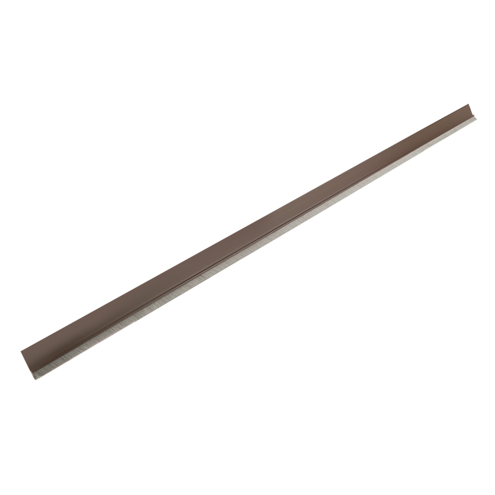 HomeBasse DEXZON thanh nẹp chặn khe cửa đi có chổi quét bằng nhựa PVC Thái Lan 90CM màu nâu