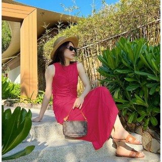 Đầm nhún eo s..n. sang chảnh .
