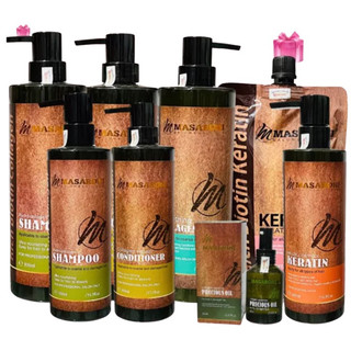 BỘ DẦU GỘI XẢ HẤP DƯỠNG MASARONI BIOTIN COLLAGEN NATURE CHÍNH HÃNG