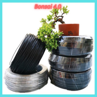 100gr Dây nhôm đen uốn cây cảnh bonsai mềm dẻo