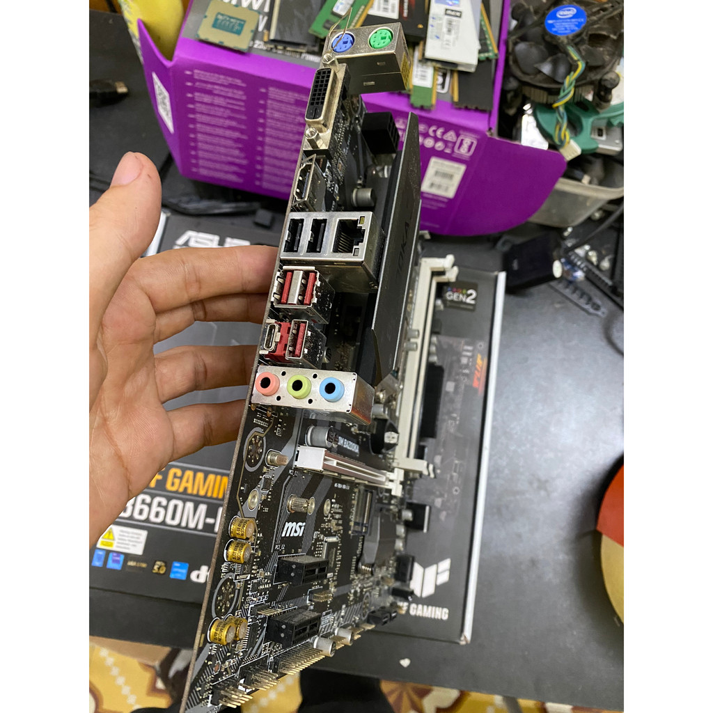 Main MSI B360M BAZOOKA 4 khe ram Socket 1151 Bóc Máy - Hàng Zin Full FE
