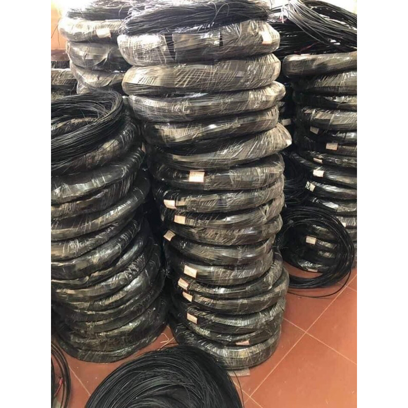 1kg Dây nhôm đen uốn cây cảnh bonsai mềm dẻo