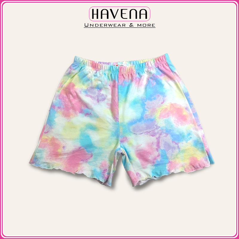 Quần Đùi Nữ Mặc Nhà Cotton Lạnh Nhiều Màu Sắc HAVENA QN09