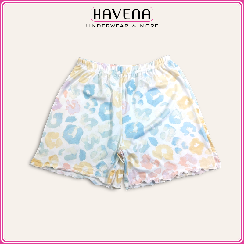 Quần Đùi Nữ Mặc Nhà Cotton Lạnh Nhiều Màu Sắc HAVENA QN09