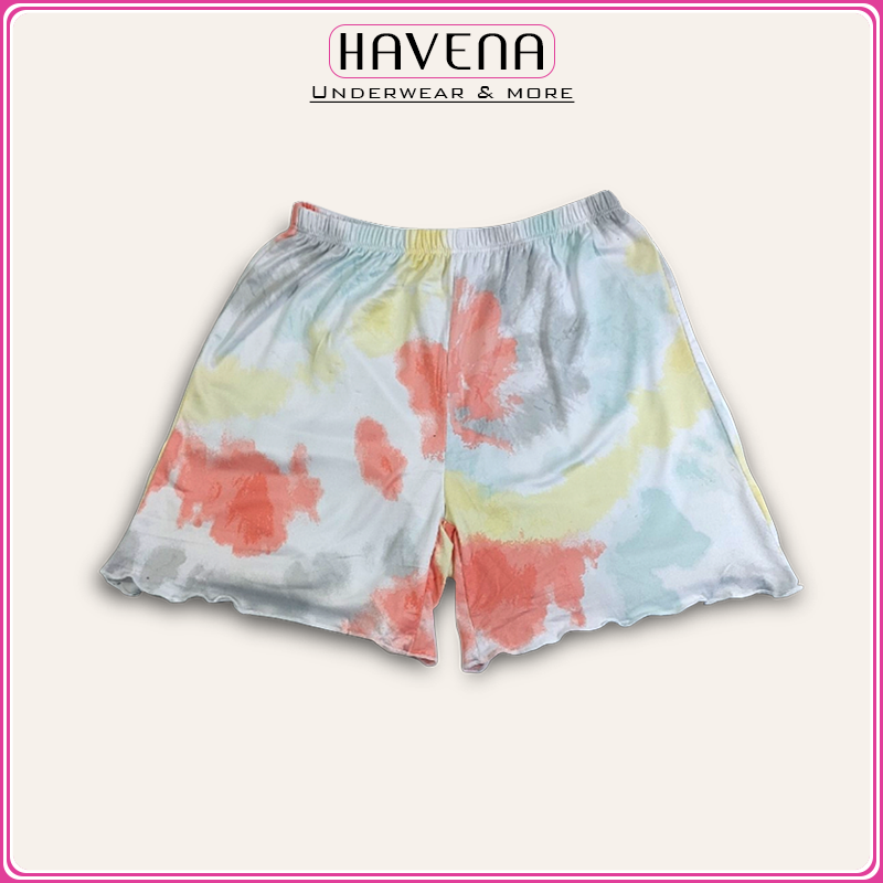 Quần Đùi Nữ Mặc Nhà Cotton Lạnh Nhiều Màu Sắc HAVENA QN09