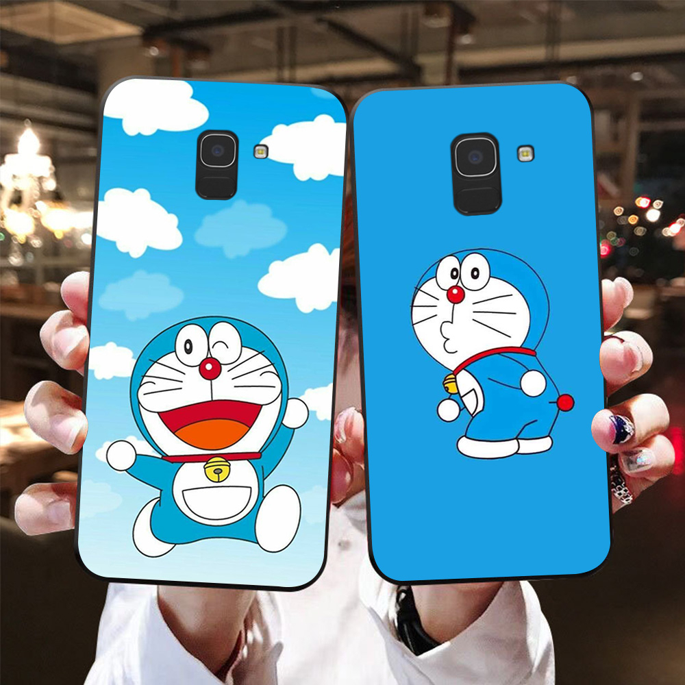 Ốp lưng Samsung j6 2018 / ss j6 plus / ss j6+ / ss a8 2018 / ss a8 plus 2018 in hình đô rê mon siêu cute,dễ thương