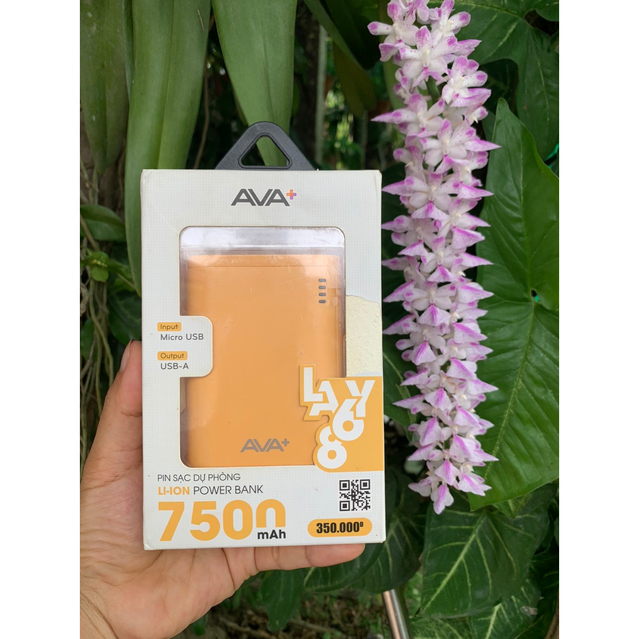 Pin sạc dự phòng 7.500 mAh 10.5W AVA+ LA Y68 mới