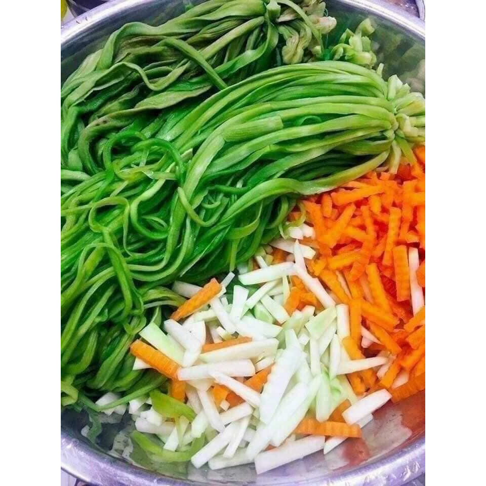 100GR Rau Tiến Vua Hàng Loại 1 Xanh Cọng To