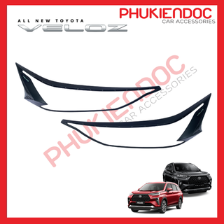 Ốp đèn pha + hậu màu đen Toyota Veloz nhập khẩu KQD
